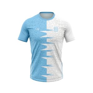 Blue Maze Customized Football Team Jersey Design